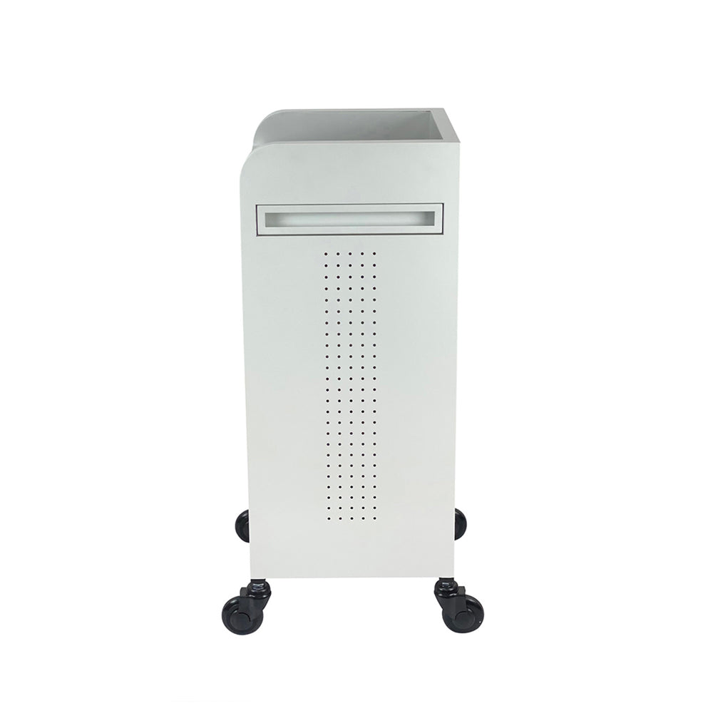 Joiken Fusion 4 Drawer Trolley with Click'n Clean Wheels - White