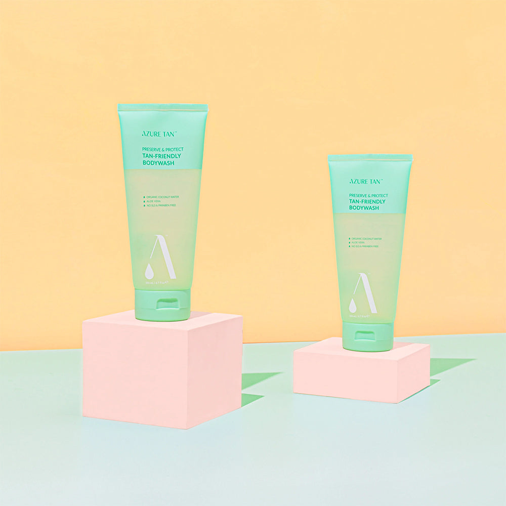 Azure Tan Preserve & Protect Tan Friendly Bodywash - 200ml