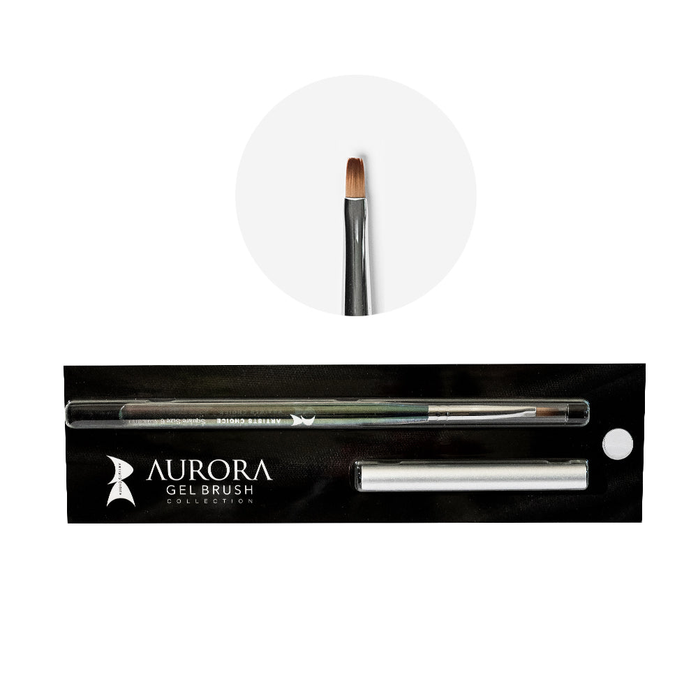 Artists Choice Aurora Gel Brush - Size 6 Square