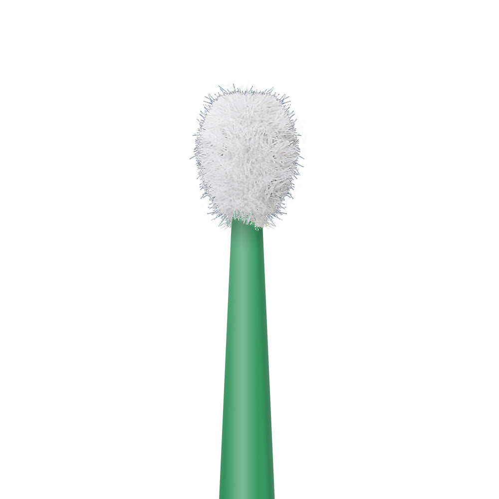 DLUX Pro Disposable Regular Micro Brush Green - 100 Pack
