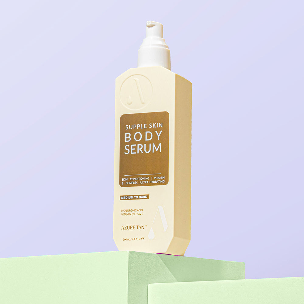 Azure Tan Supple Skin Body Tanning Serum - Medium/Dark