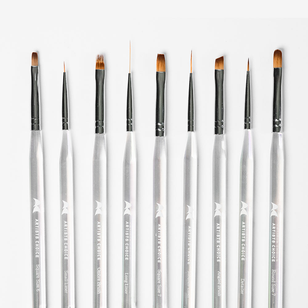 Artists Choice Aurora Gel Brush - Angled