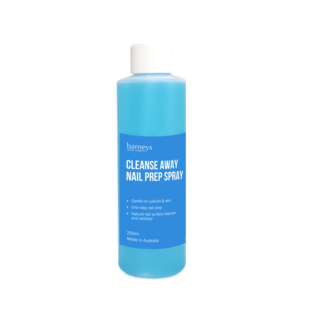 Barneys Cleanse Away Hand & Nail Prep - Nail Surface Cleanser 250ml