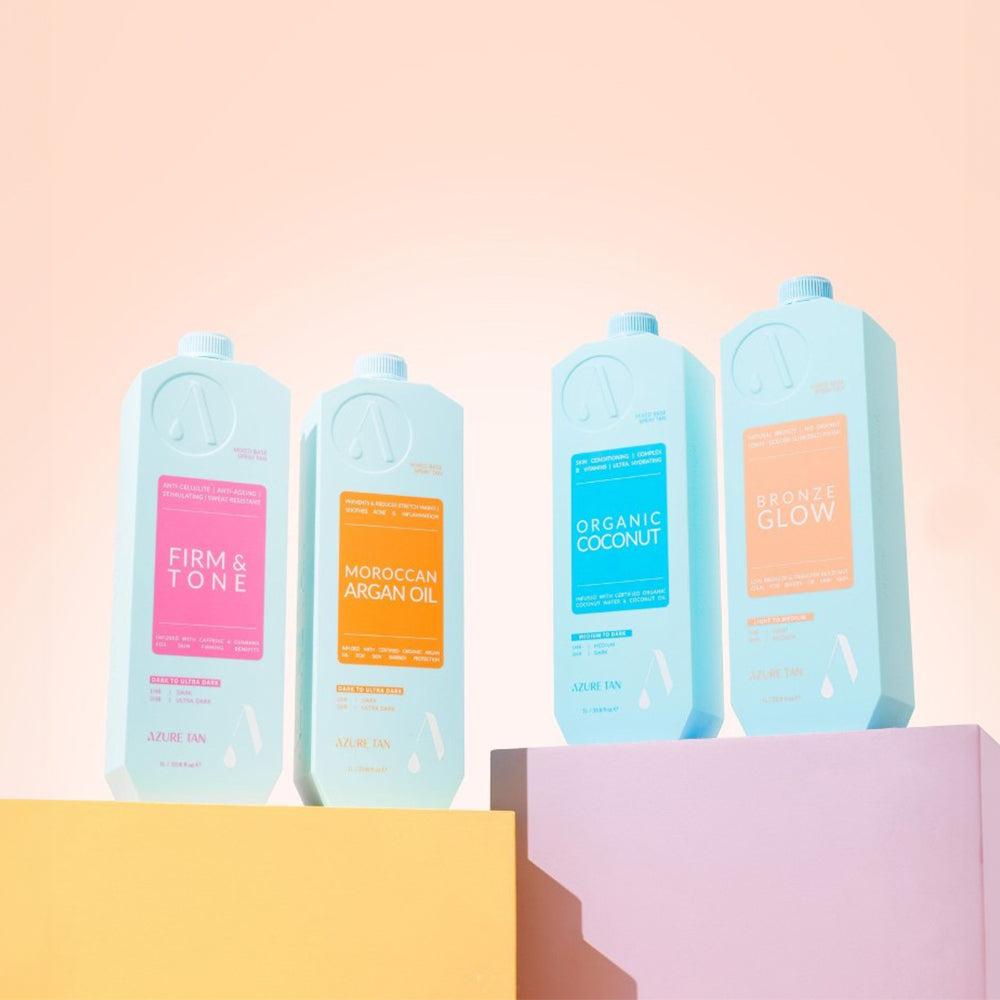 Azure Tan Pro Mist - Firm & Tone - Dark to Ultra Dark - 1L