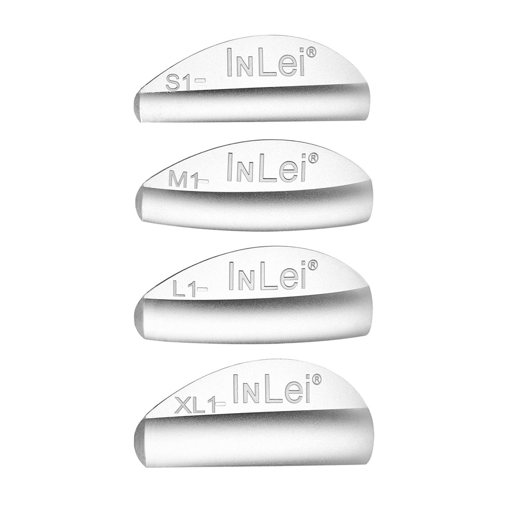 InLei Only 1 Silicone Shields (Natural Lifted Effect) - Mixed Sizes - 4 Pairs