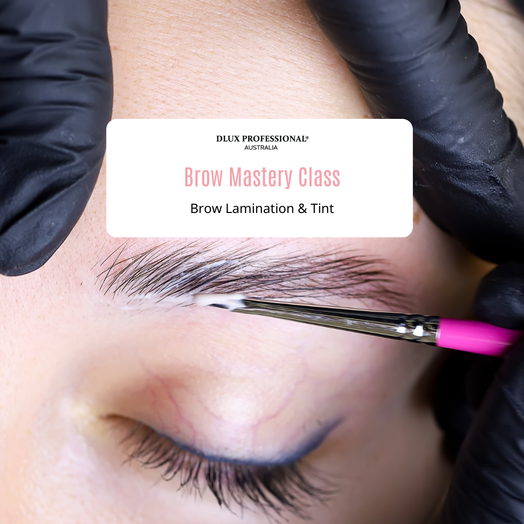 DLUX Brow Mastery Class - Brow Lamination & Tint | 3hrs