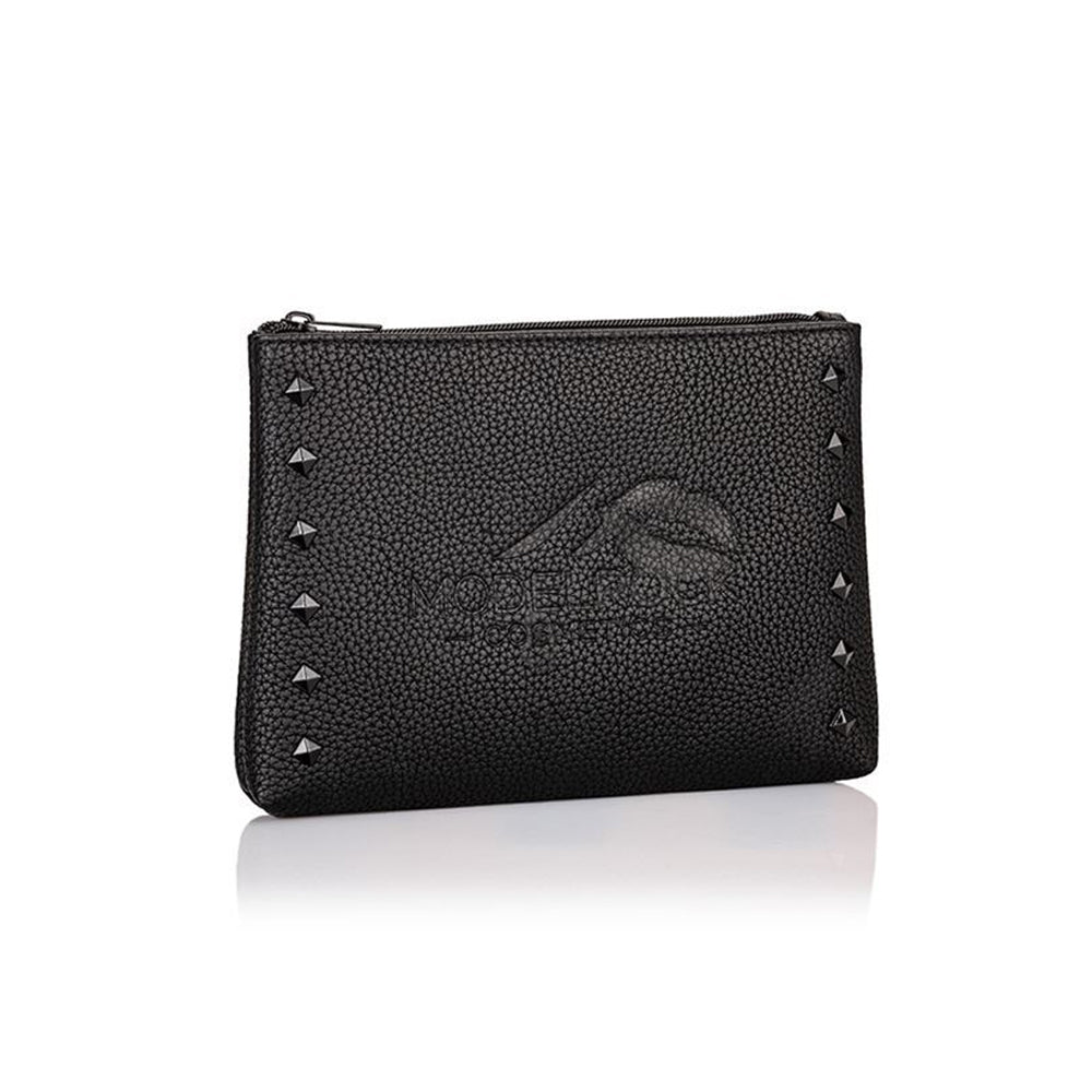 MODELROCK VEGAN Faux Leather Makeup Bag - Medium