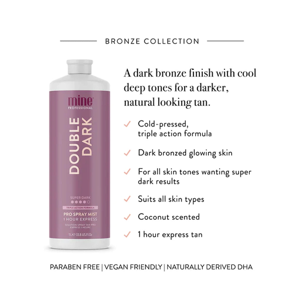 MineTan Double Dark Pro Spray Mist