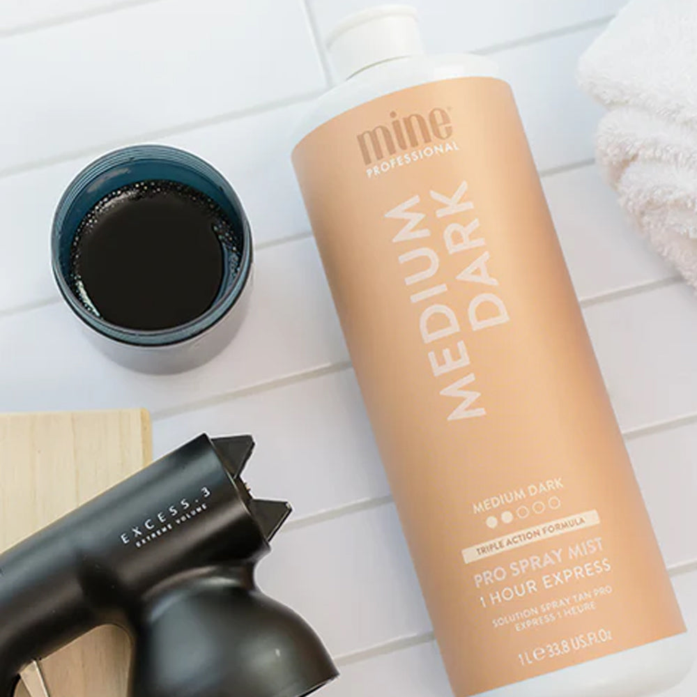 MineTan Medium Dark Pro Spray Mist