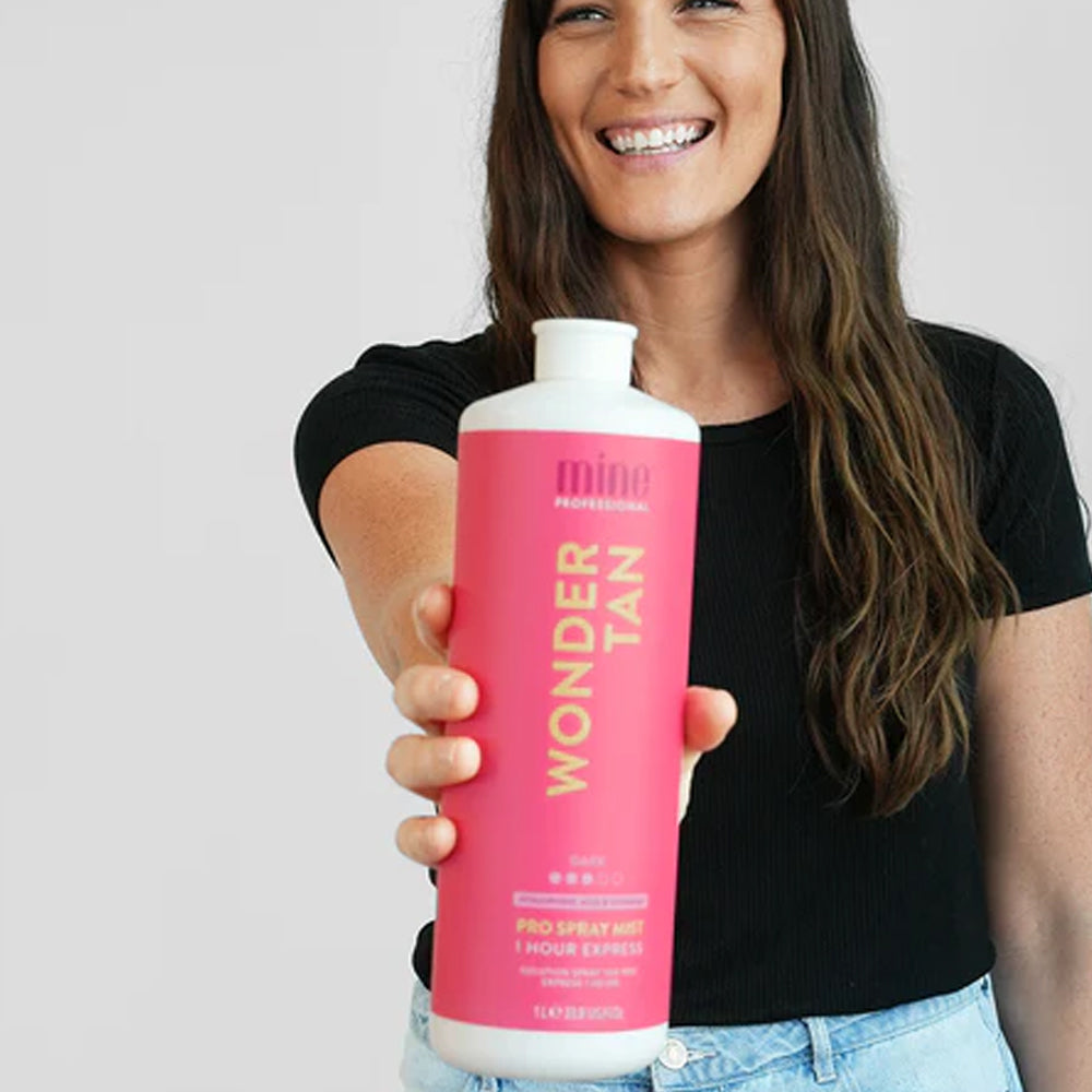 Minetan Wonder Tan Pro Spray Mist - 1 Litre