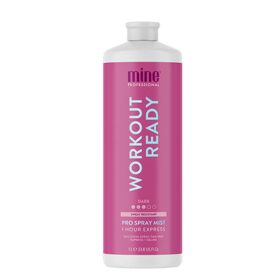 minetan Workout Ready Pro Spray Mist - 1 Litre