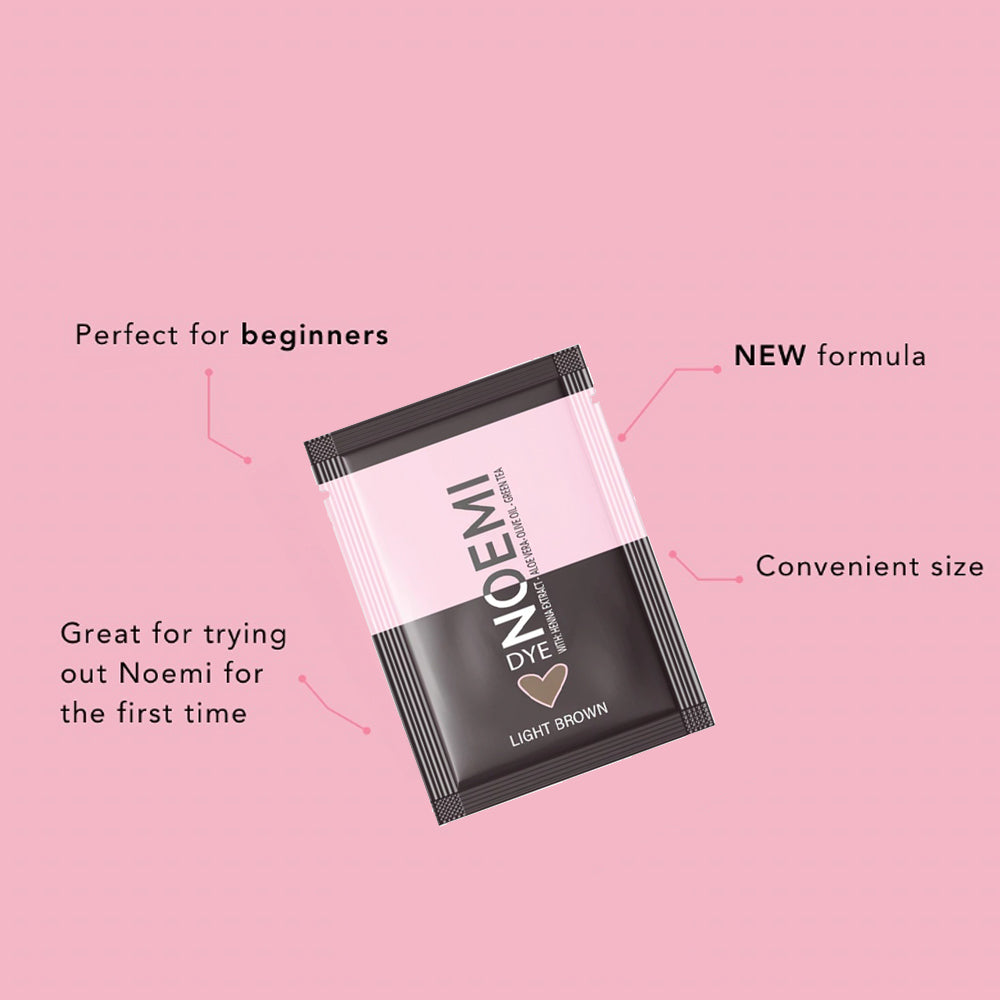 Noemi  Hybrid Dye Sachet - New Formula - Light Brown - 1g
