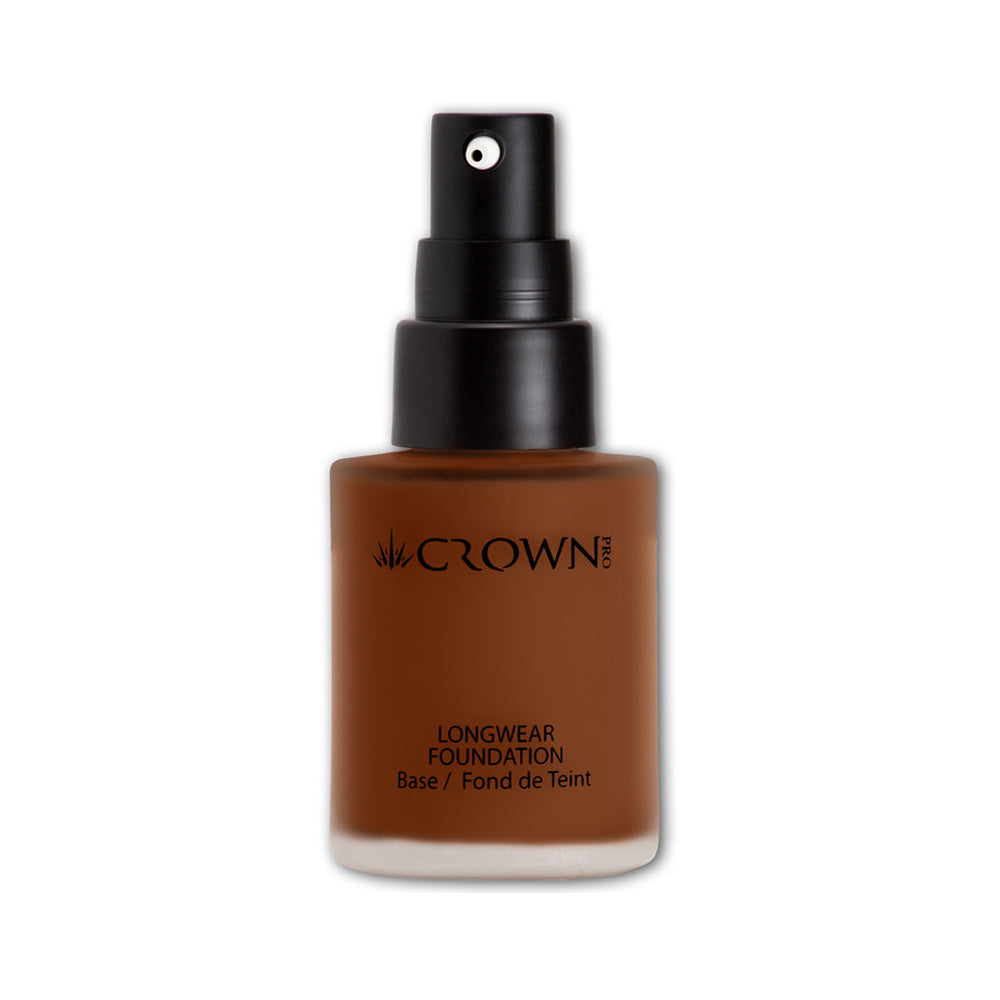 Crown Longwear Foundation - Medium Deep - 30ml