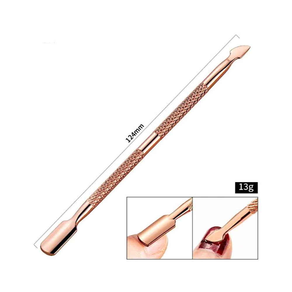 NSI Stainless Steel Cuticle Pusher - Rose Gold