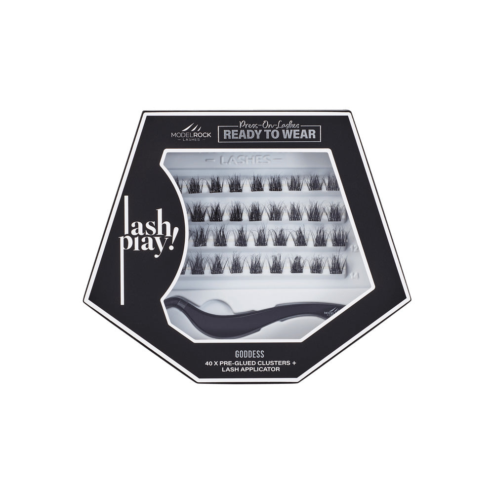 MODELROCK Lash Play Press On Clusters with Applicator
