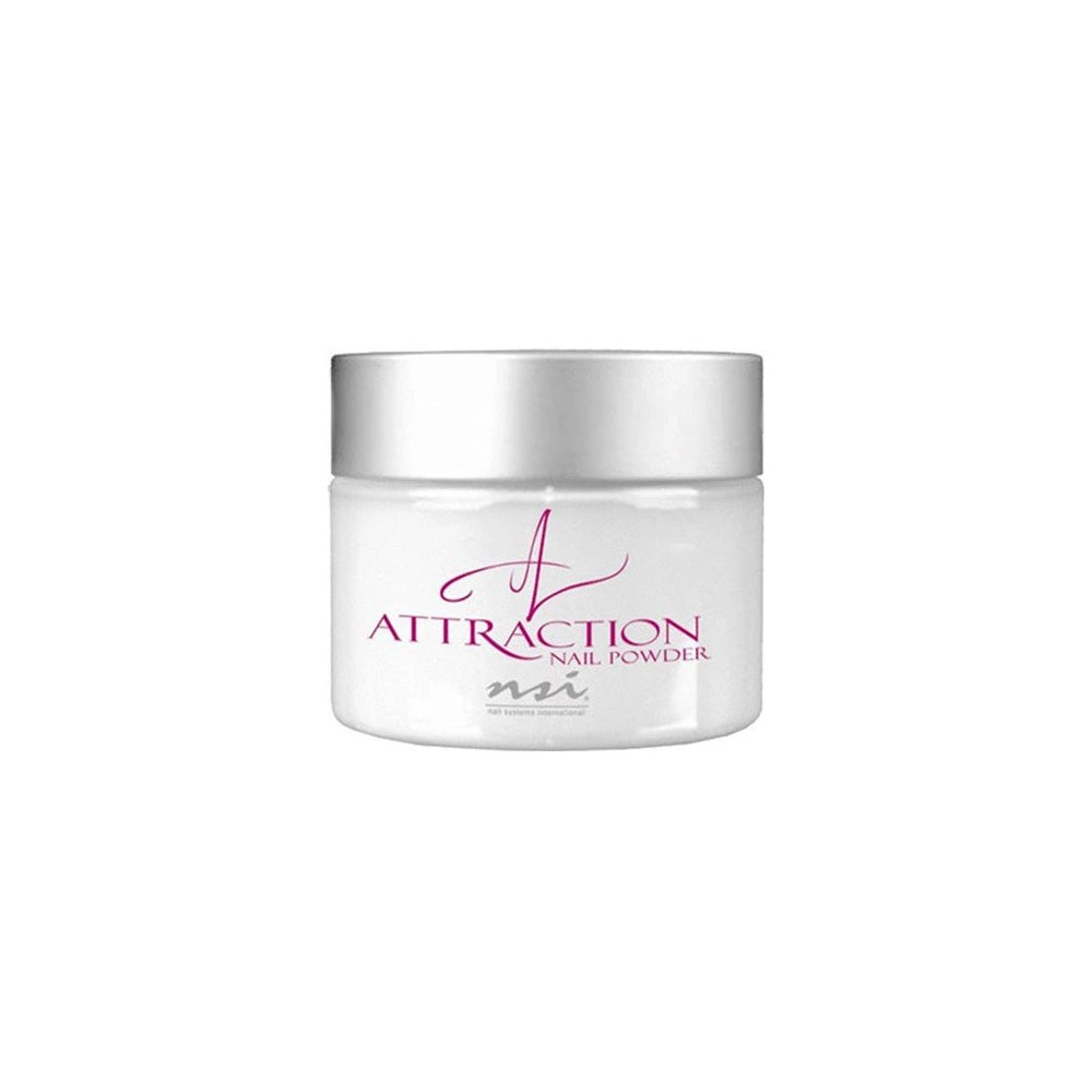 NSI Attraction White Acrylic Powder - Radiant White 10g