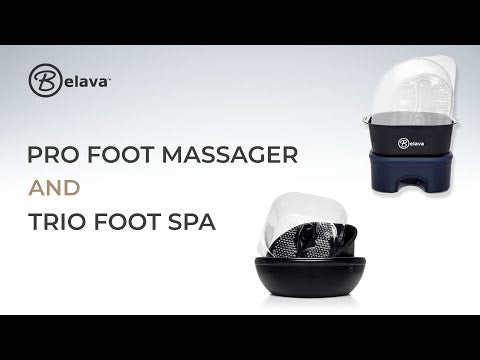 Belava Trio Pedicure Footspa Black & 20 Liners