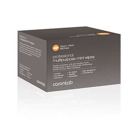 CaronLab Multipurpose Mini Wipes - Pack of 200