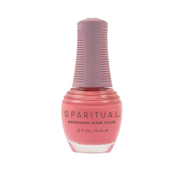 Sparitual Nourishing Lacquer Polish - Glowing Heart - Dusty Pink Creme - 15ML