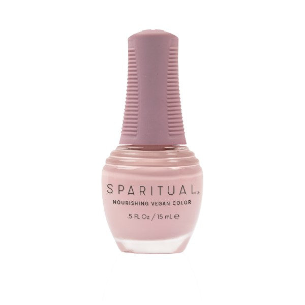 SpaRitual Nourishing Lacquer Polish - Harmony - Light Pink Creme - 15ML
