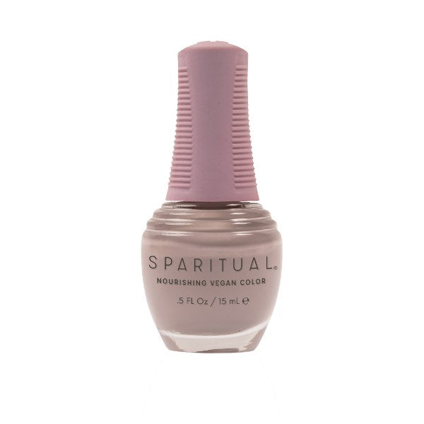 SpaRitual Nourishing Lacquer Polish - Inner Peace - Taupe Grey Creme - 15ML