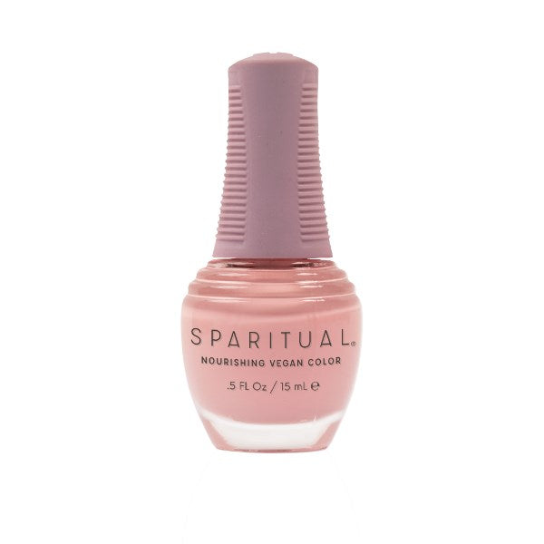 SpaRitual Nourishing Lacquer Polish - Engaged - Sheer Pink Creme - 15ML