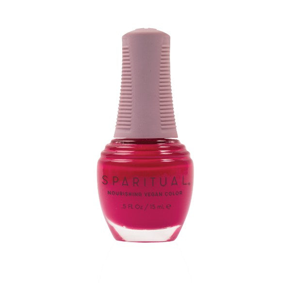 SpaRitual Nourishing Lacquer Polish - Self Love - Magenta Creme - 15ML