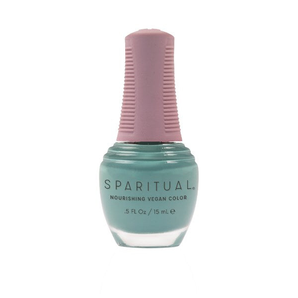 SpaRitual Nourishing Lacquer Polish - Nature Bathing - Seafoam Creme - 15ML