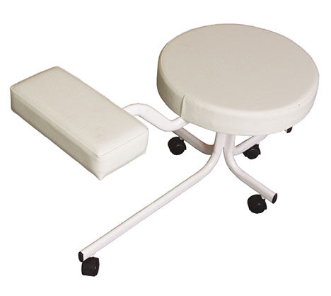 Joiken Pedicure Stool - White