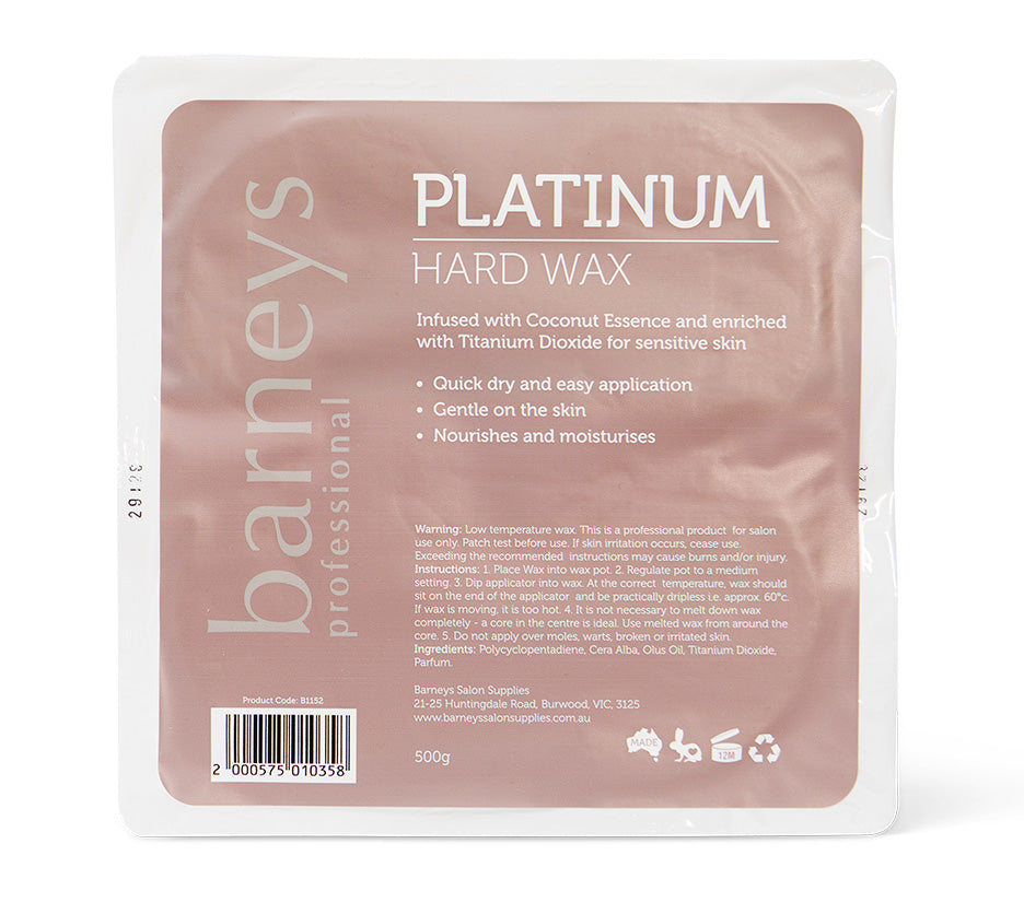 Barneys Platinum Hard Wax - 500g