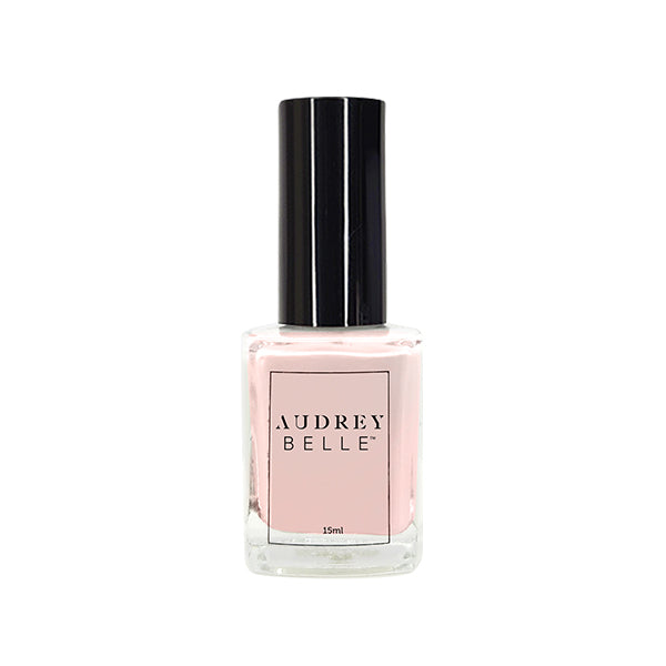 Audrey Belle Vegan Nail Polish French Pink Shimmer - 15ml