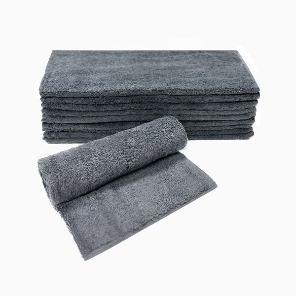 Barneys Platinum Collection Facial Towels - Commercial Quality - Charcoal