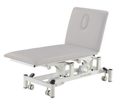 ComfyCare Adjustable Electric Treatment Table 2 section - Grey (Heavy Item)