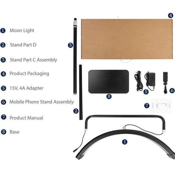 Joiken LED Moon Light - with Stand