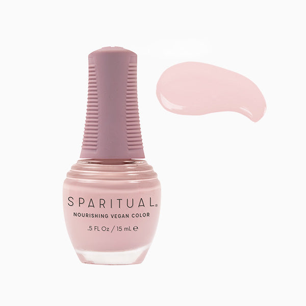 SpaRitual Nourishing Lacquer Polish - Harmony - Light Pink Creme - 15ML