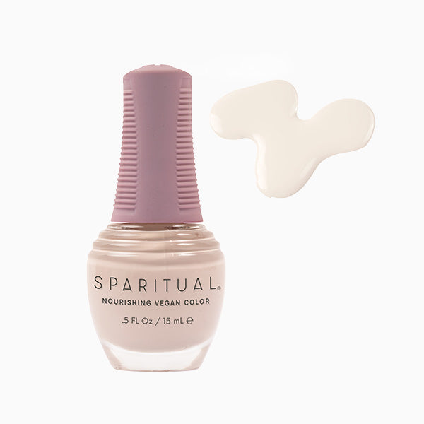 Sparitual Nourishing Lacquer Polish - State Of Bliss - Nude Creme - 15ML