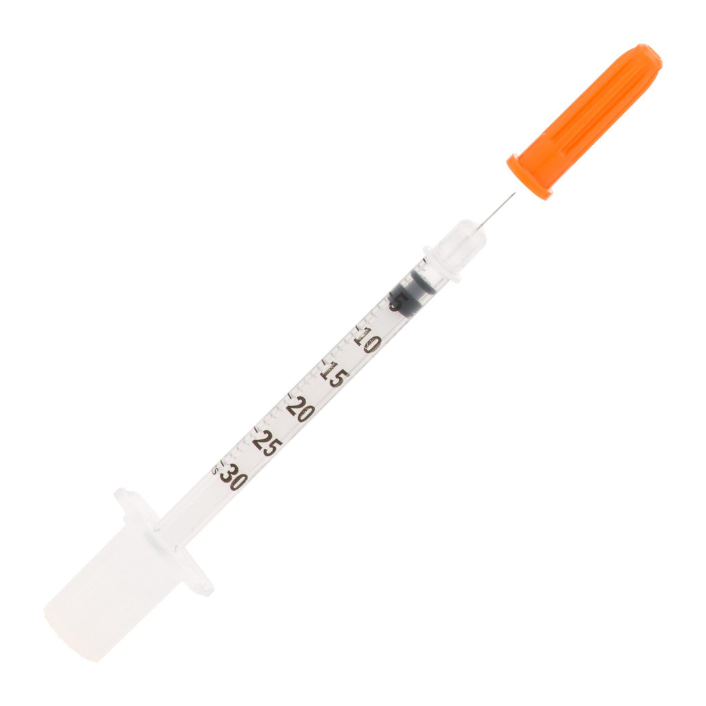 BD Syringe incl Needle - 31g / 0.3ml - 0.25mm x 8mm - 100 Pieces