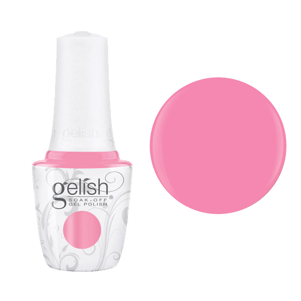 Gelish Professional Gel Polish Bed Of Petals - Pink Creme - 15ml