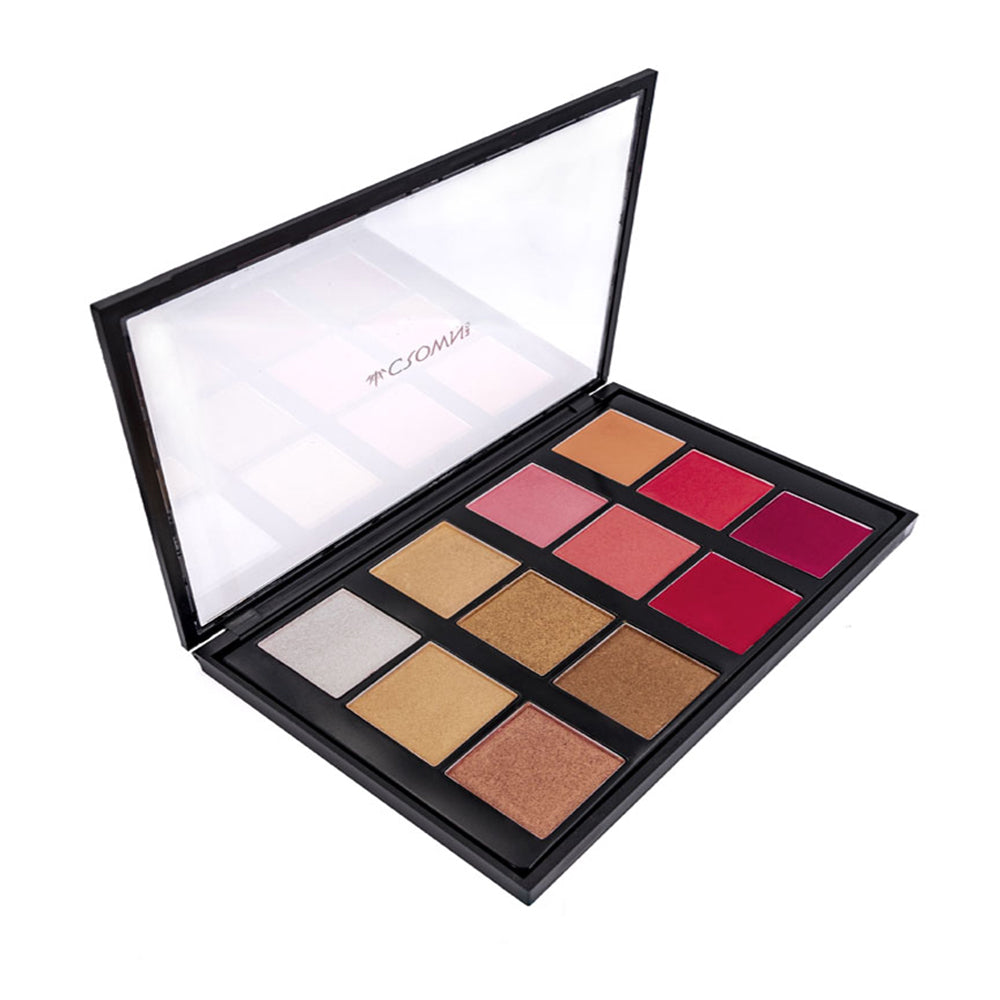 Crown Blush, Bronzer & Highlight Palette - 12 Shades – Barneys Salon ...