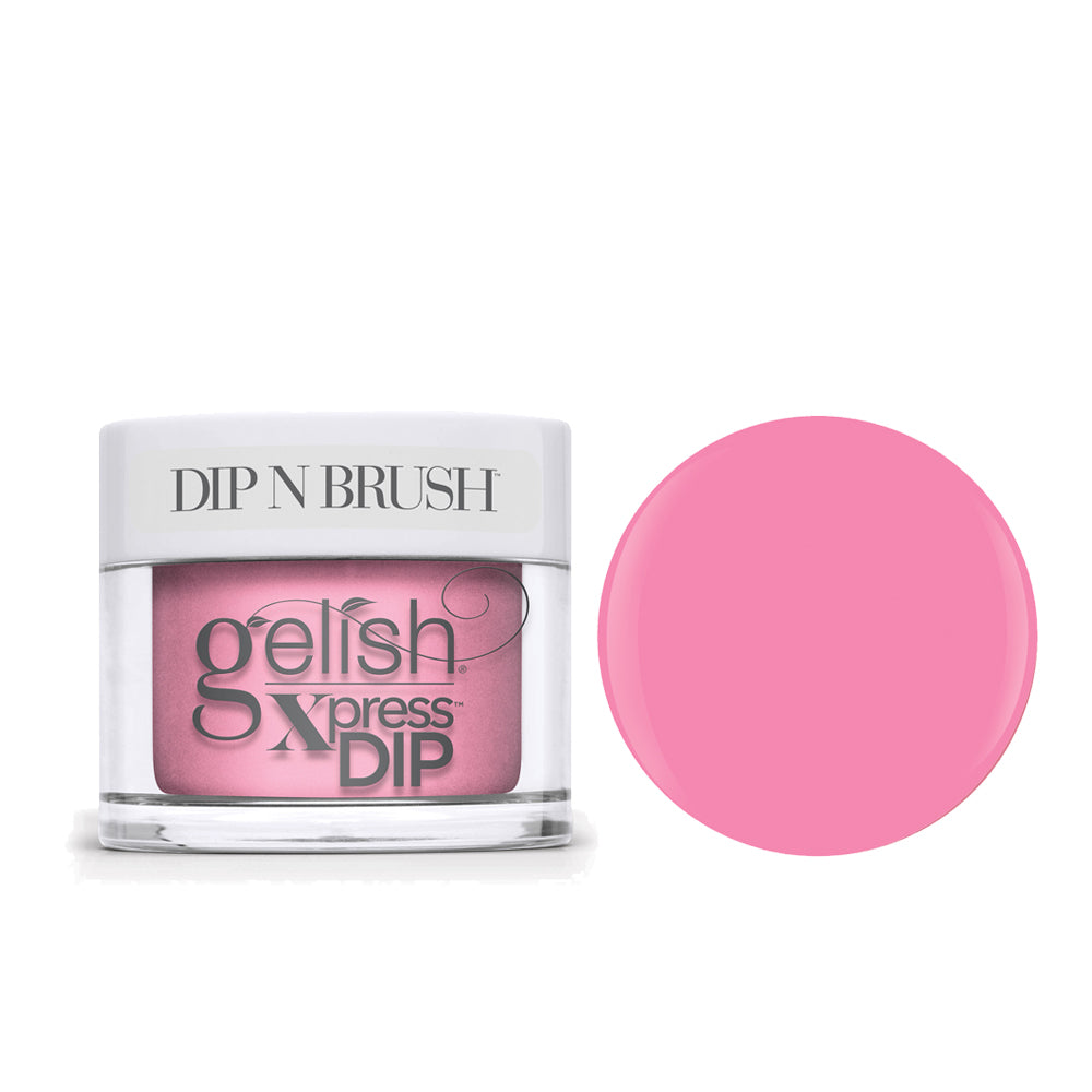Gelish Professional Xpress Dip Powder Bed Of Petals - Bright Pink Creme - 43g