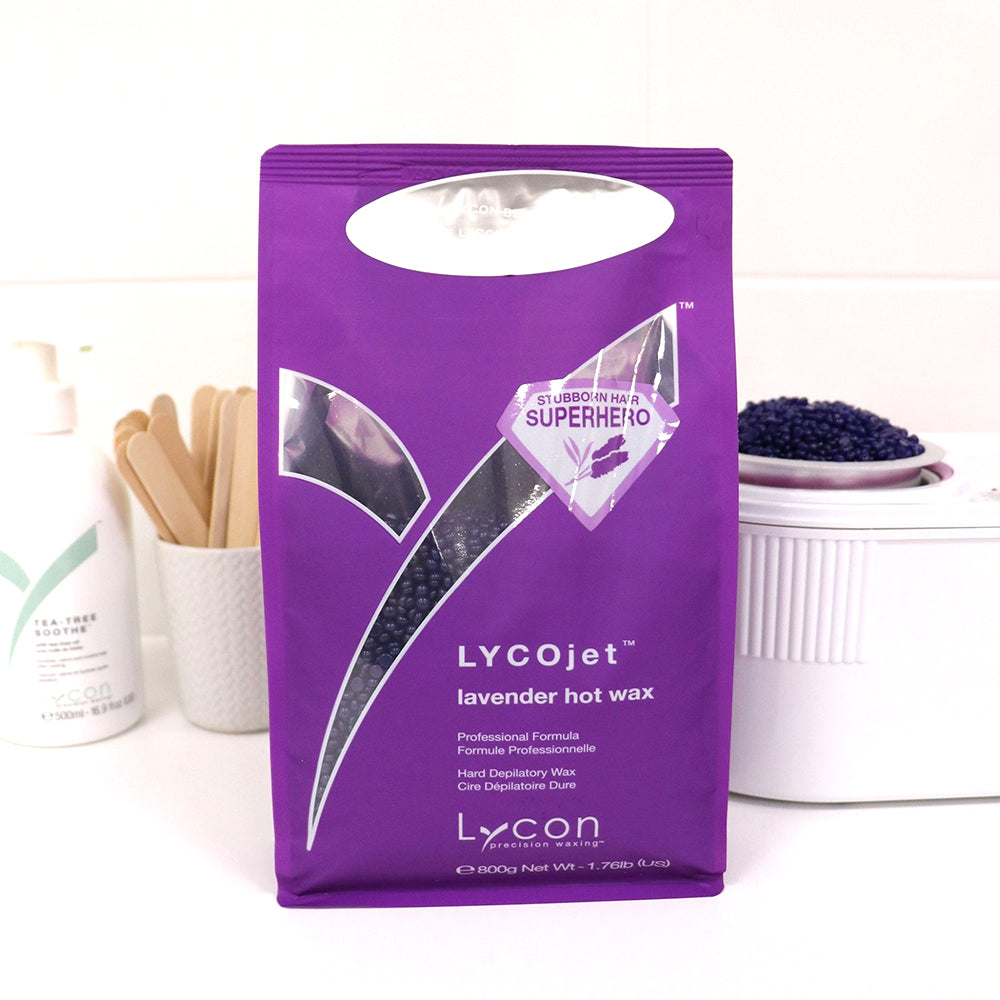 Lycon LYCOjet Lavender Hot Wax Beads - 800g