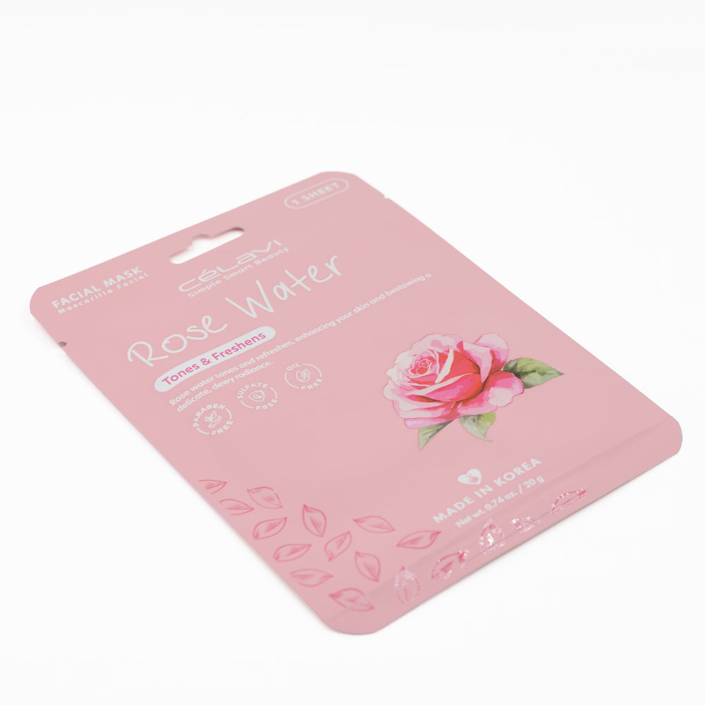Celavi Facial Mask Rose Water - 20g