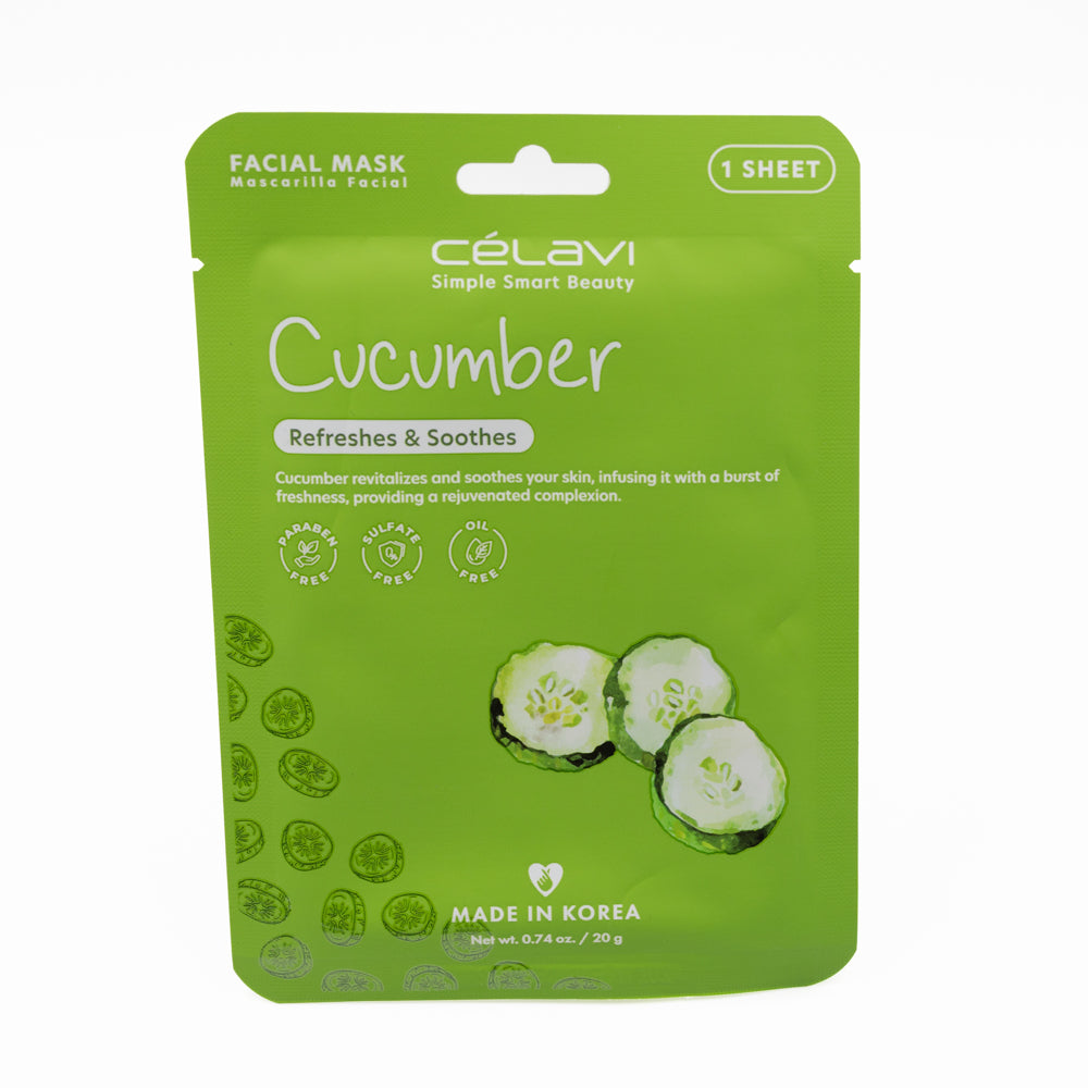 Celavi Facial Mask Cucumber - 20g