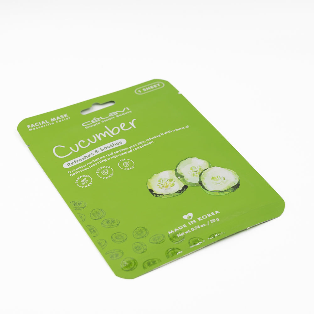 Celavi Facial Mask Cucumber - 20g