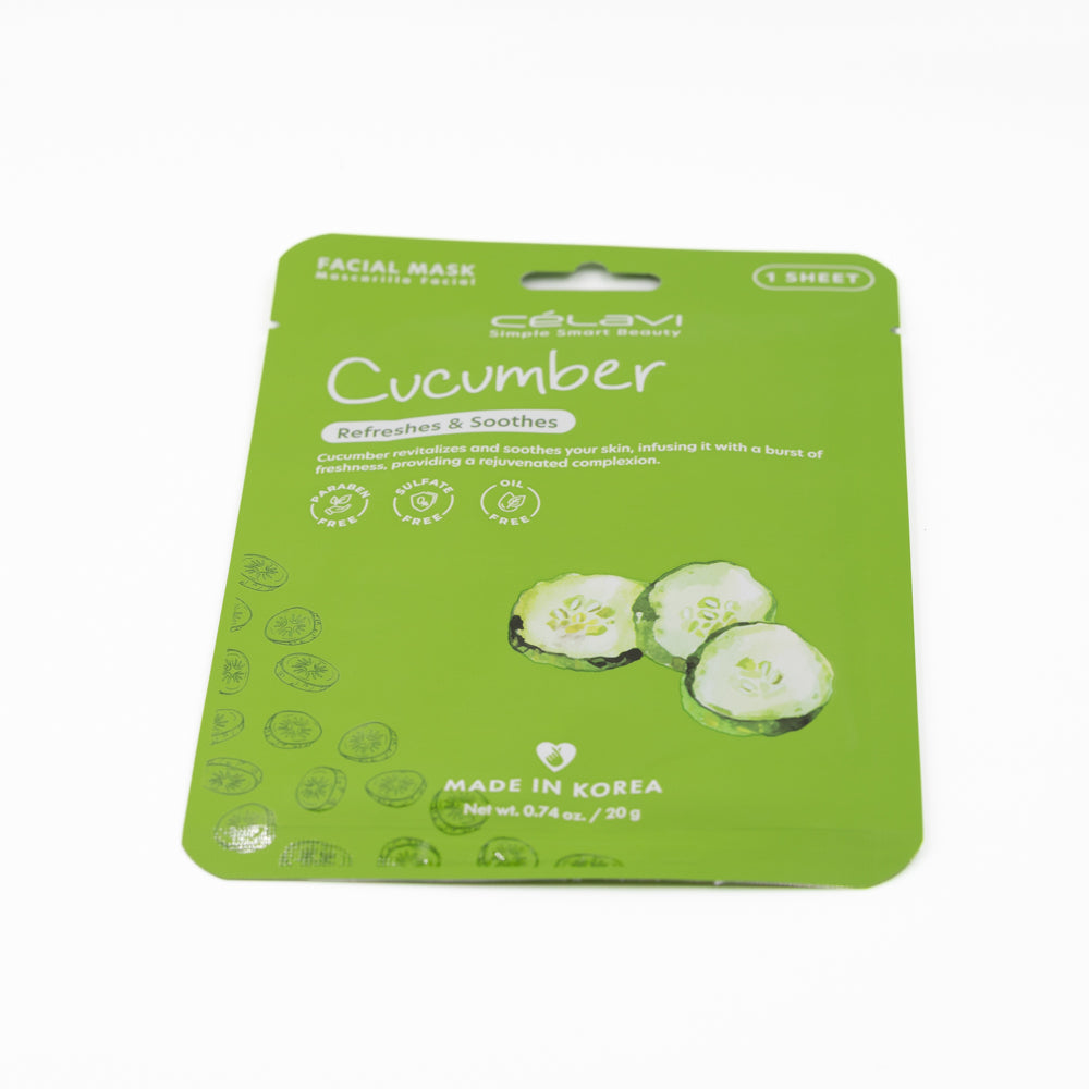 Celavi Facial Mask Cucumber - 20g