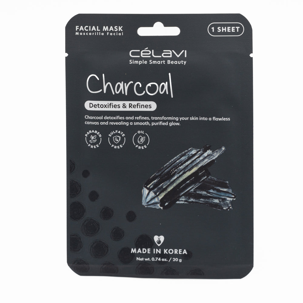 Celavi Facial Mask Charcoal - 20g