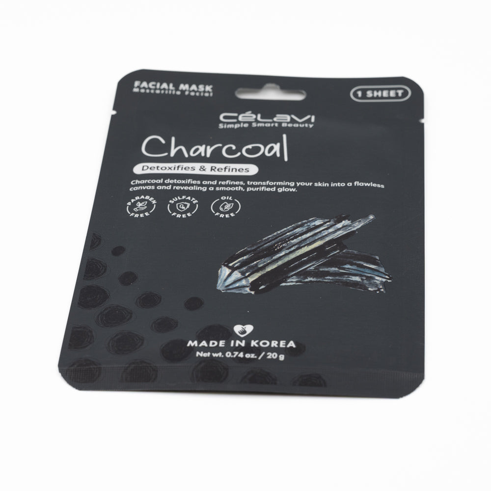 Celavi Facial Mask Charcoal - 20g