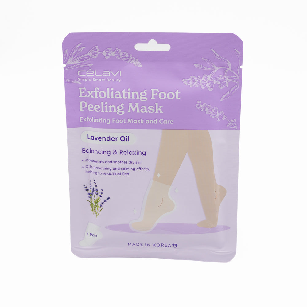 Celavi Exfoliating Foot Peeling Mask - Lavender