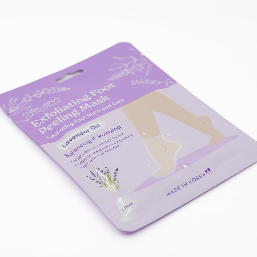 Celavi Exfoliating Foot Peeling Mask - Lavender