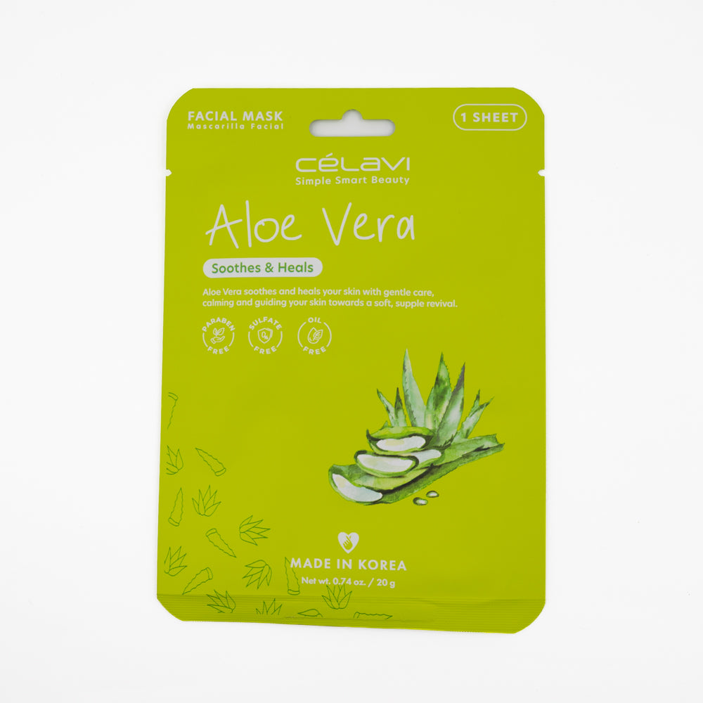 Celavi Facial Mask Aloe Vera - 20g